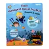 Montessori Language Learning Machine Spanish English Electronic Reading Books Toddler Baby Educational Toys Multifunction Ebook 1