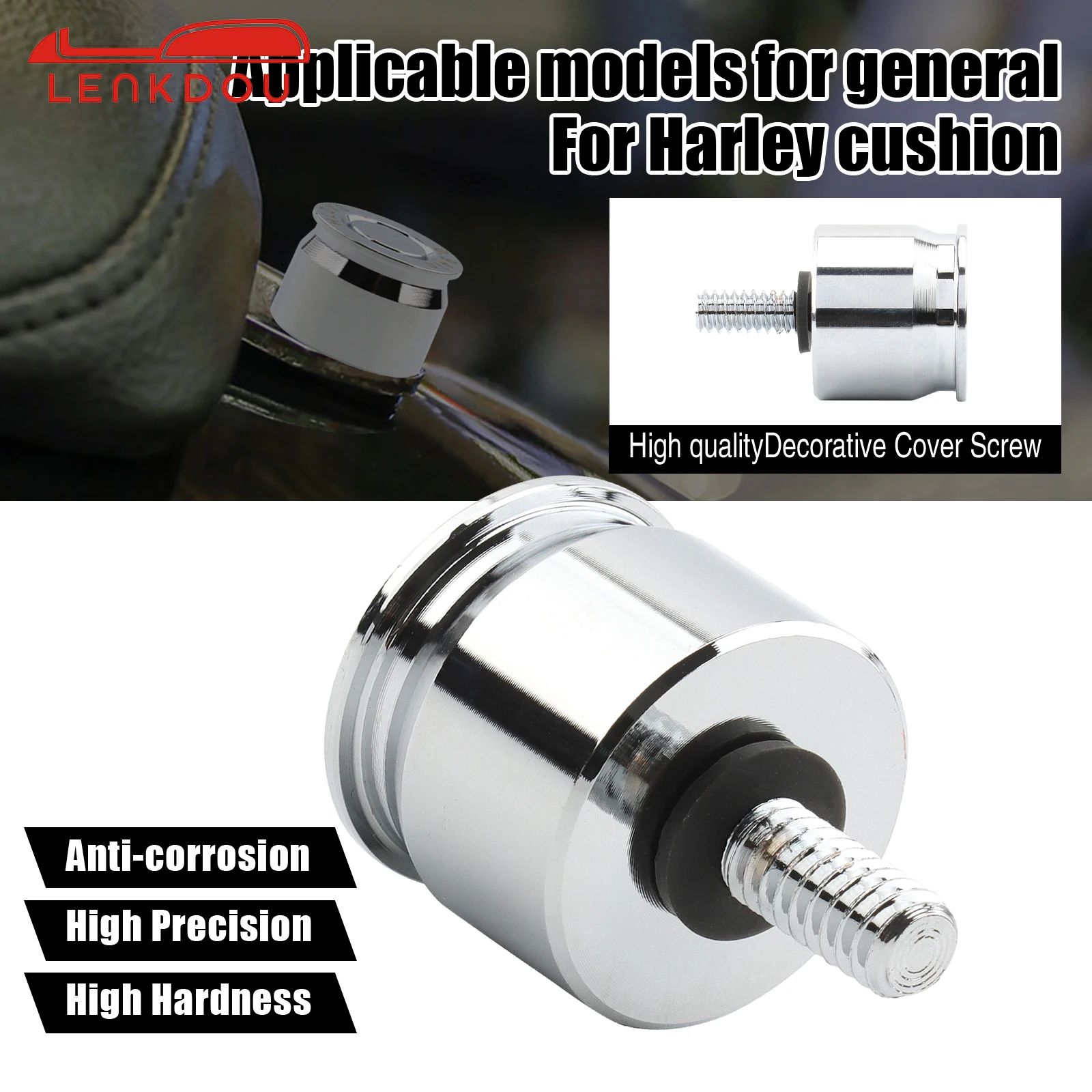 Motorcycle Rear Fender Seat Bolt Screw For Harley Sportster 96-2023 Wide Glide Street Bob Roadking Fatbob Streetbob Softail Dyna