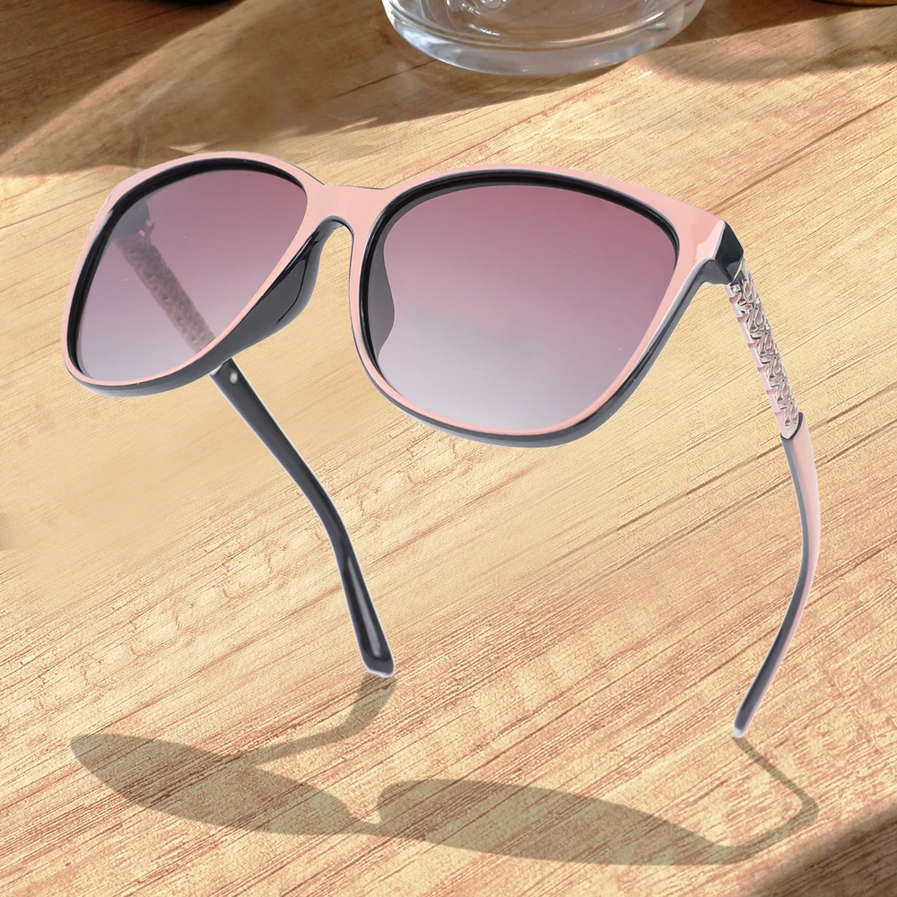 Polarisierte Sonnenbrille für Damen, modische Damen-Sonnenbrille, UV400, Katzenaugenbrille für Reisen, Fahren, Einkaufen, Partys