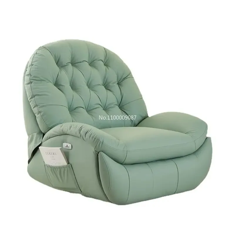

Lazy rocking chair living room bedroom electric multi-function recliner balcony home leisure leather single sofa rocking chair