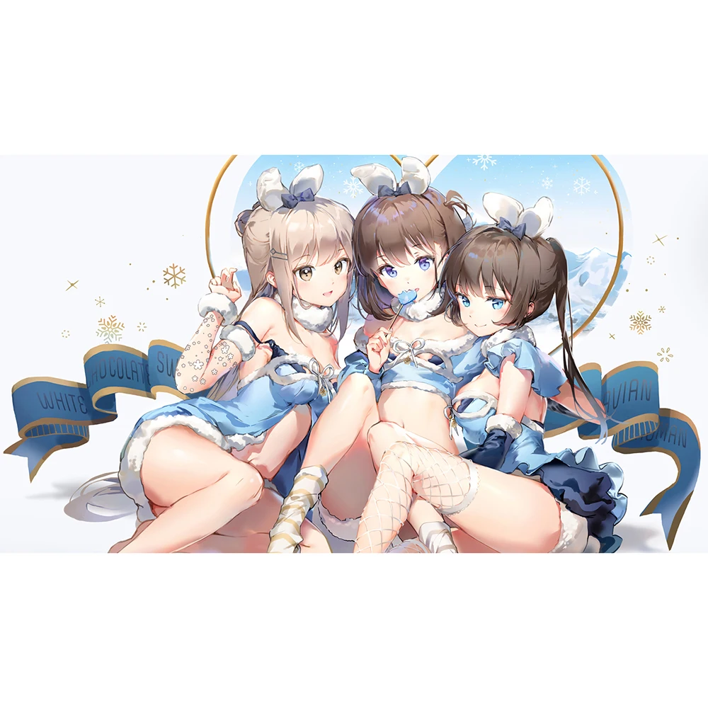 

(Anime Girl Playmat)YU-GI-OH Custom Print Playmat, Board Games TCG CCG MGT MTG Playing Card Games Table Pad Tarot MAT