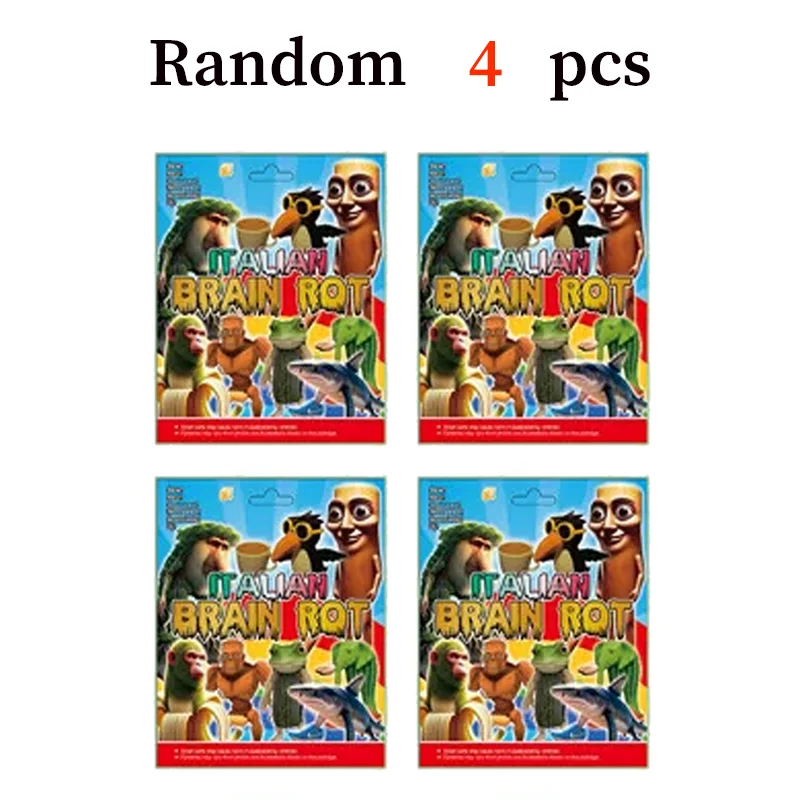 Italian Brainrot Sammelkarten 336 Stück - 48 Boosterpacks