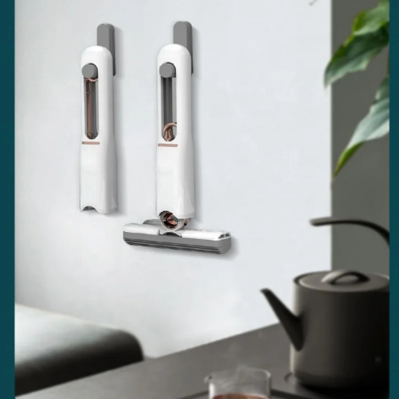 New Portable Mini Squeeze Mop Household Kitchen Car Cleaning Mop Desk Cleaning Glass Sponge Cleaning Mop Household Cleaning Tool