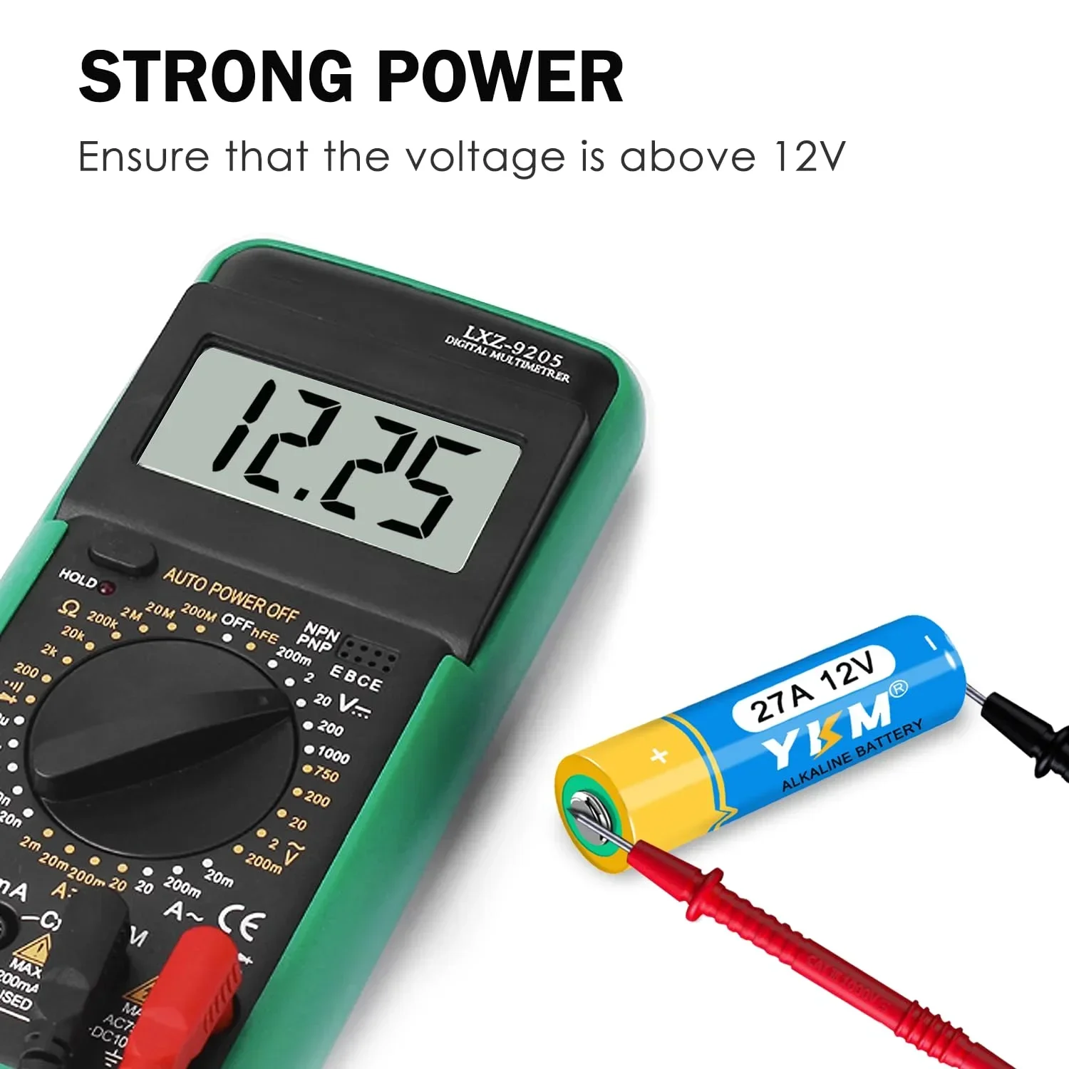 5PCS 27A 12V Alkaline Battery For Garage Door Opener Alkaline Battery