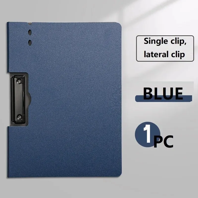1 pezzo di cartella portadocumenti formato A4, organizer per documenti, clipboard con copertina, cartella per carta formato A4 per affari e scuola, articoli di cancelleria e forniture per ufficio. - immagine 2