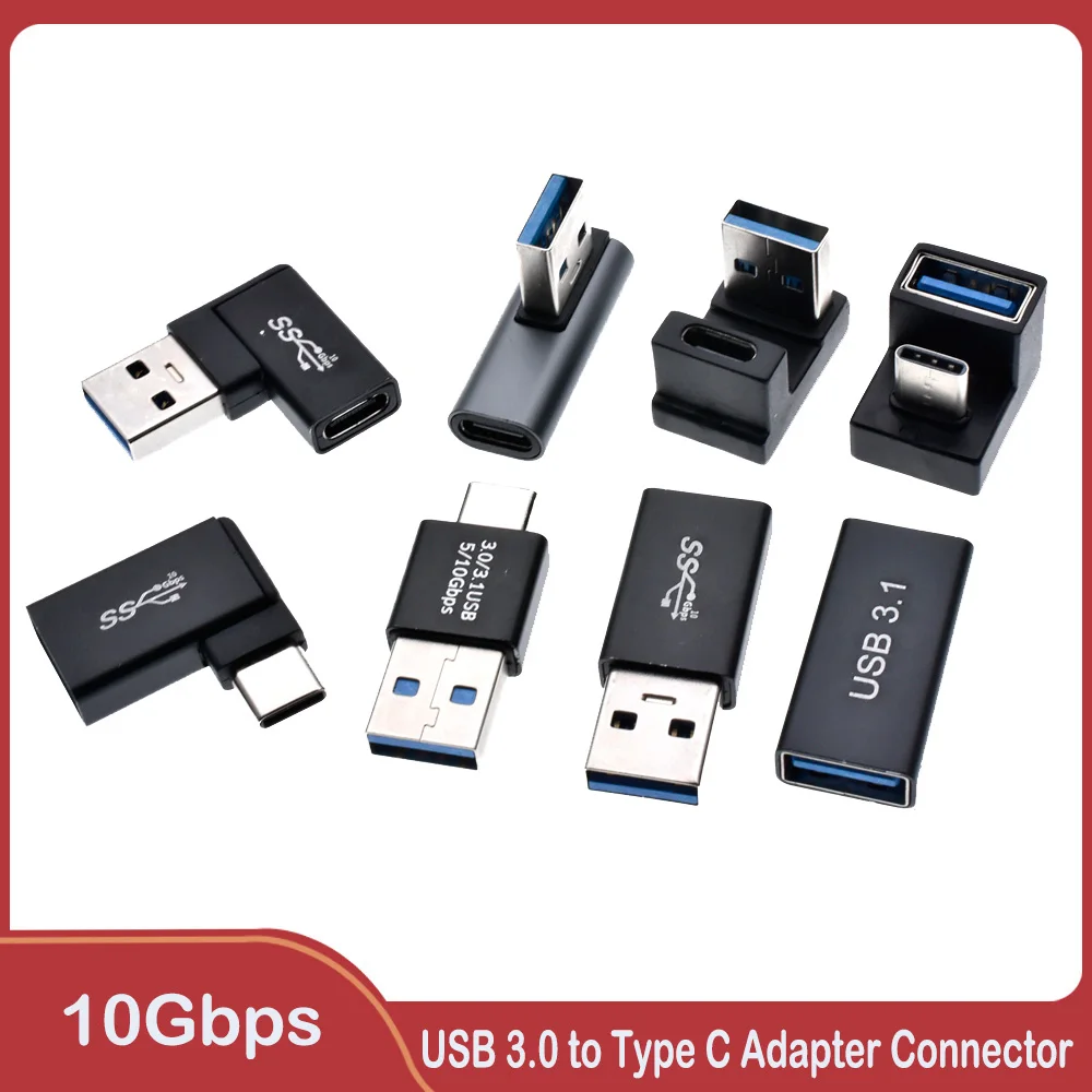 

1Pcs USB 3.0 to Type C Adapter Connector Male to Female Cable Converter USB-A to USB-C OTG Connector for Laptop Tablet Phone