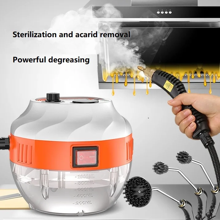 High Temperature High Pressure Steam Cleaner For Range Hood Air Conditioner Kitchen Bathroom Cleaning And Disinfection Cleaner