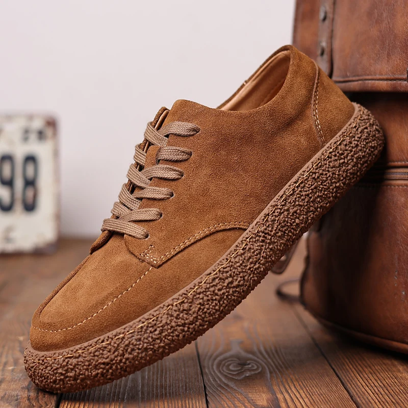 

Men genuine Leather Casual Shoes lace up Soft Walking Sneakers Comfortable Fashion Zapatos De Hombre Driving Shoes men
