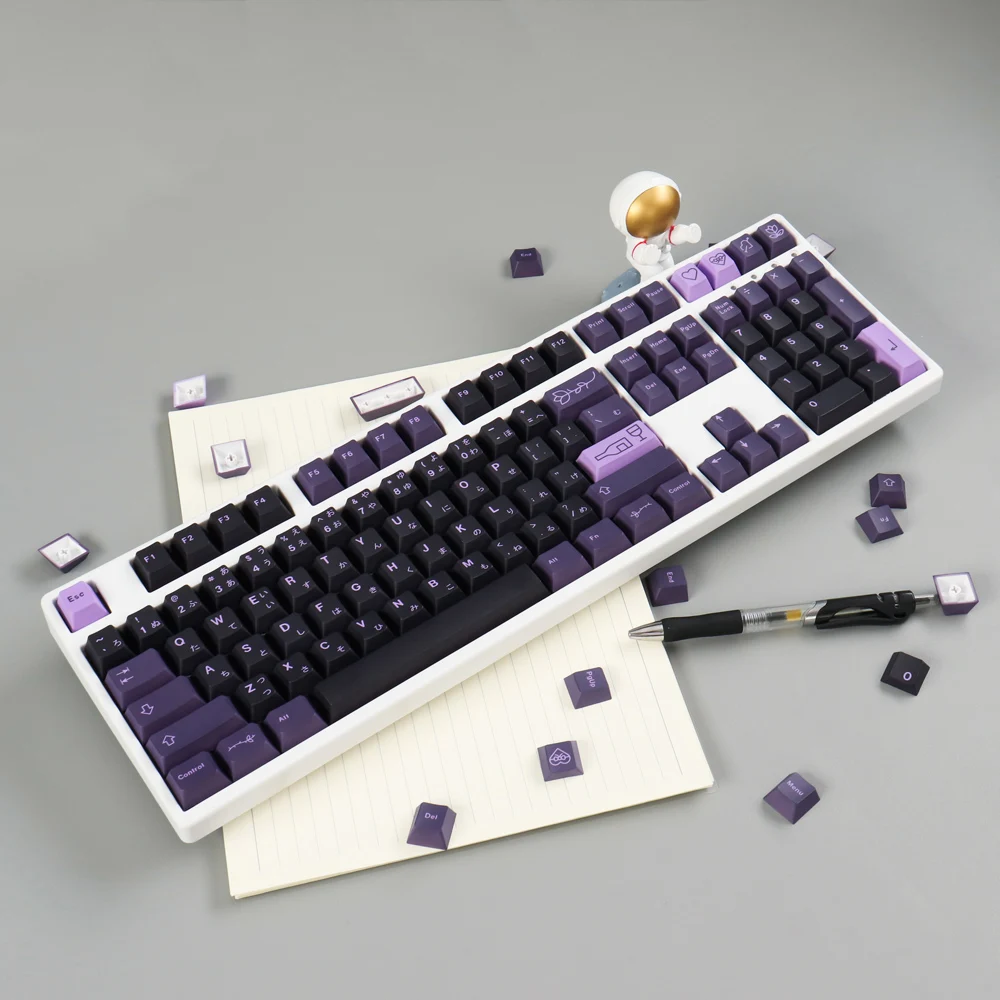 eva striker bingsu pbt keycap cherry perfil
