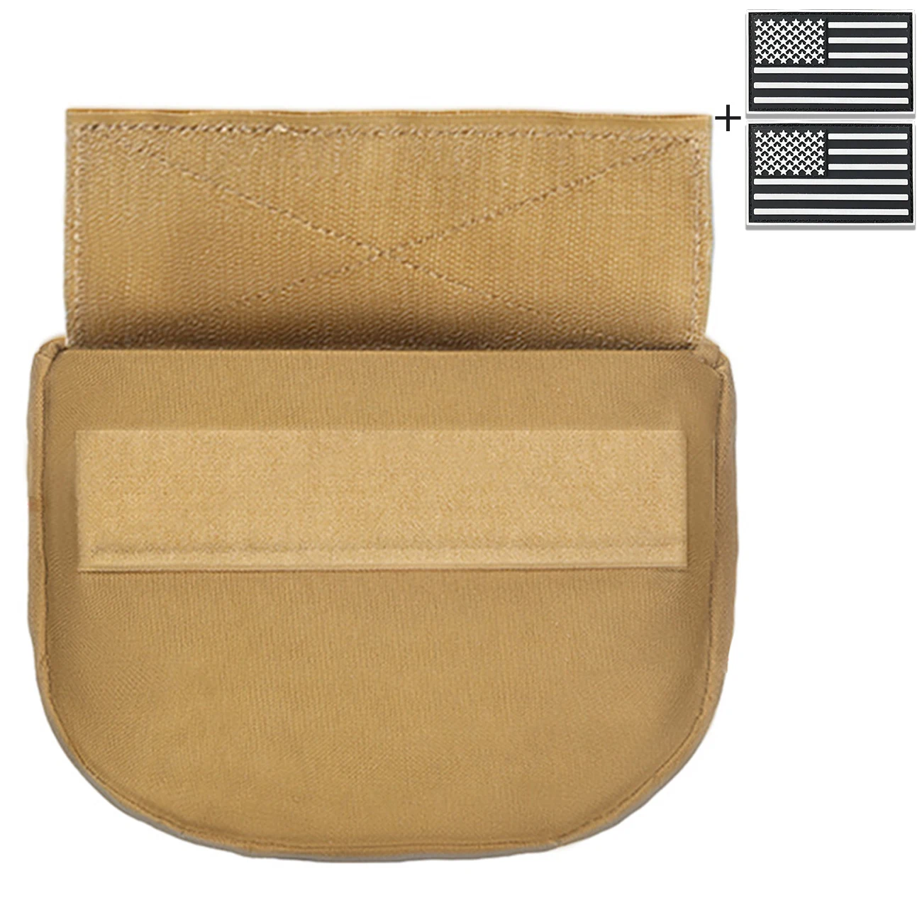 Borsa portaoggetti da caccia per esterni, borsa multifunzionale per accessori con apertura a cerniera Magic Sticky che può essere attaccata al gilet da caccia - immagine 4