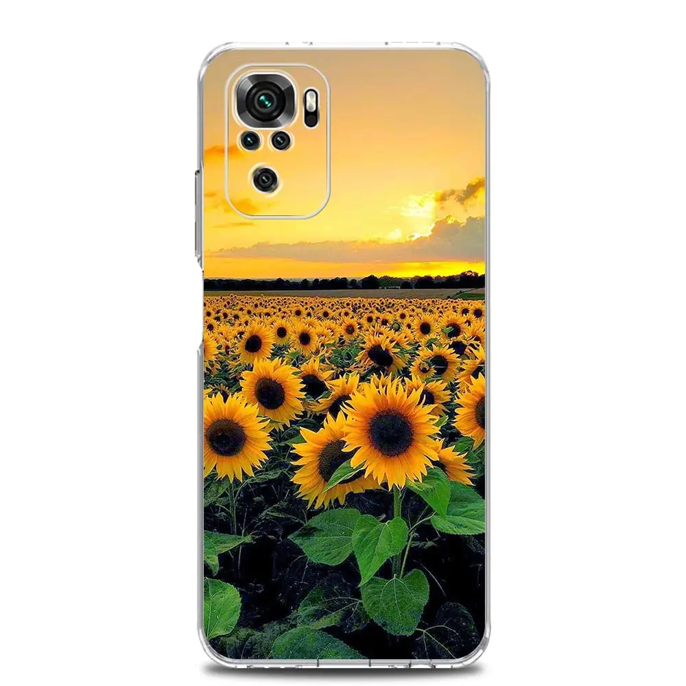 Sunflower Summer TPU Phone Case Cover