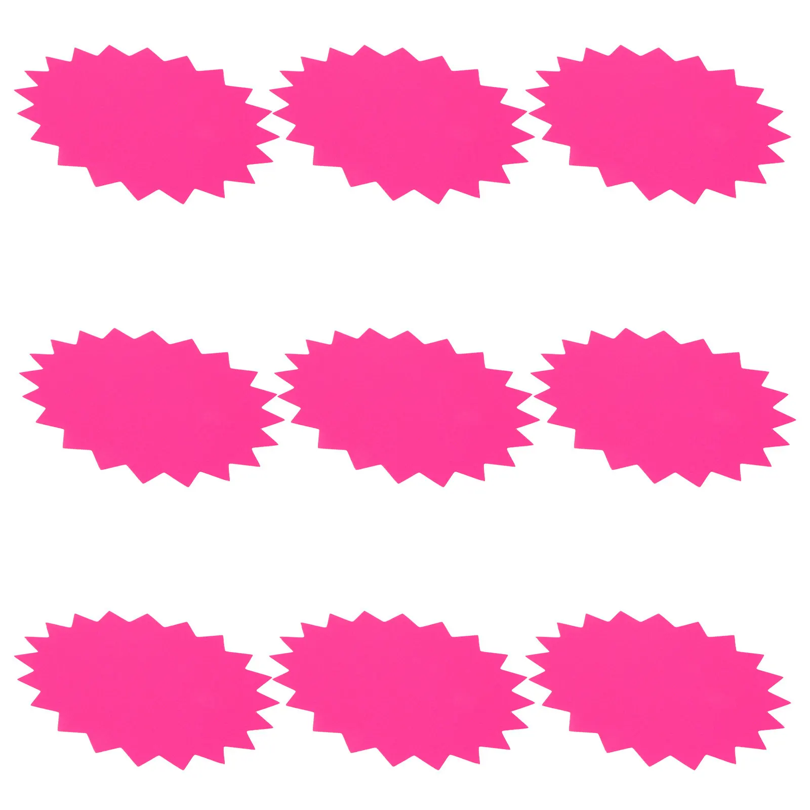 100매 크리에이티브 가격표시판 형광지 판매 가격 스티커 상품 전시용 소매점 슈퍼마켓용