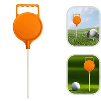 1 pcs Colorful Plastic Golf Tee Marker Lightweight Golf Ball Position Marker Golfs Court Tee Marker Accessories 2