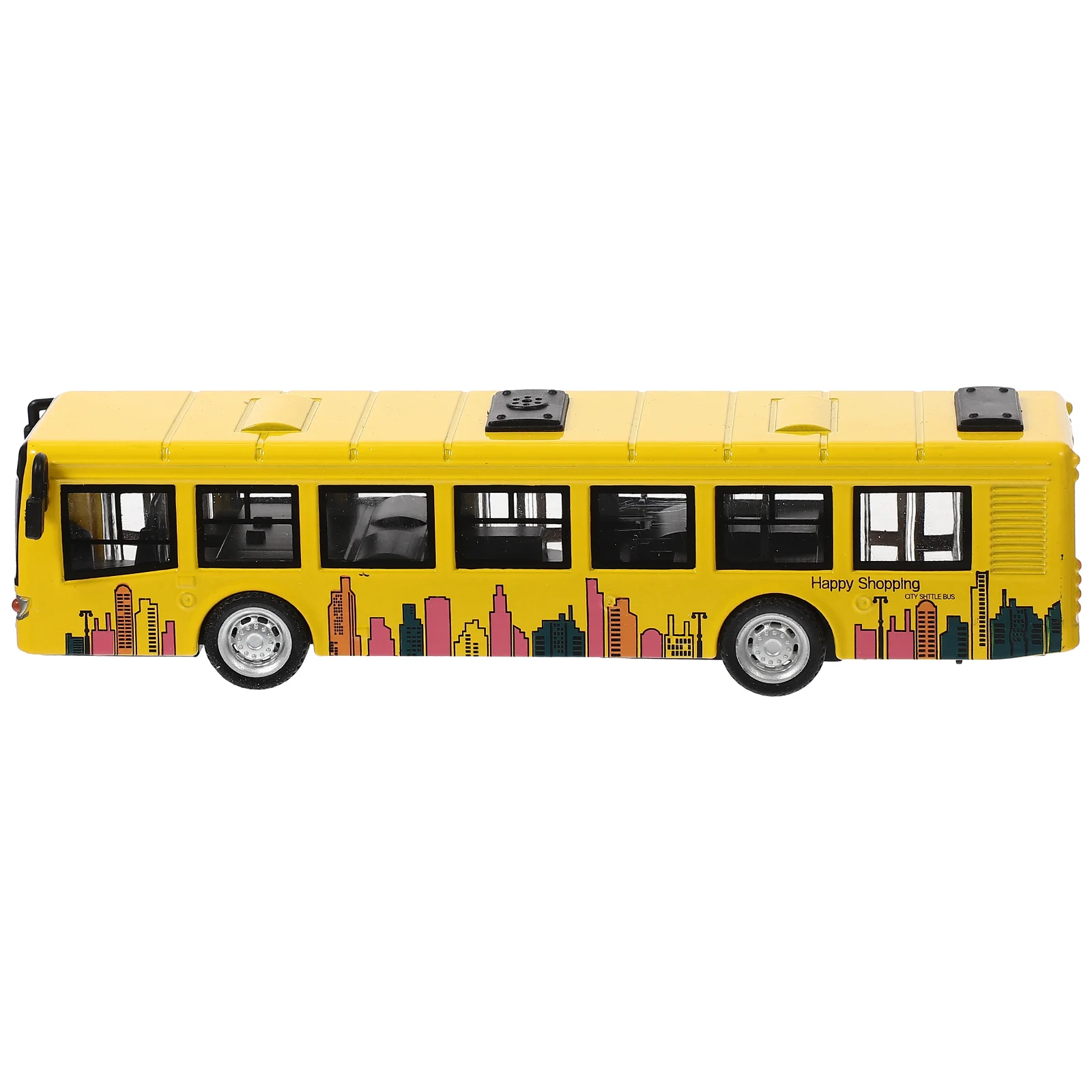

Kids Bus Toy City Bus Model Pulling Back Car Toy Simulation Bus Toy Gift