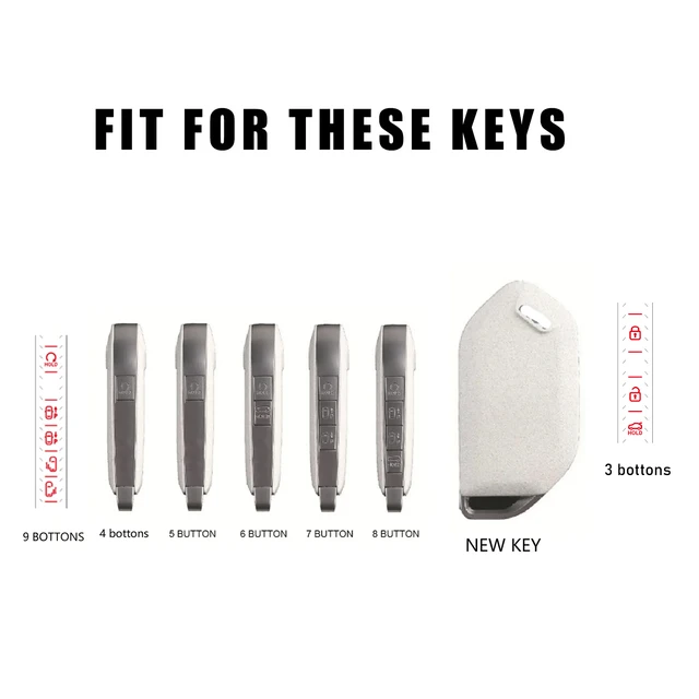 스타일리시하고 안전하게 자동차 키를 보호하세요