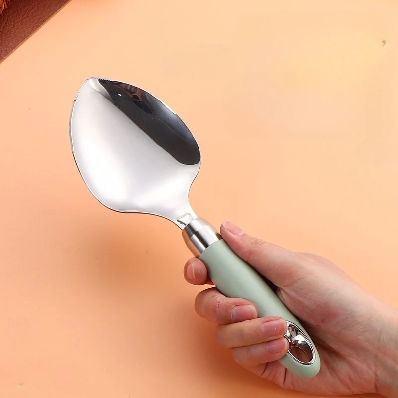 Mango Splitting Spoon 304 Stainless Steel Fruit Peeling Separation and Cutting Household Special Peeling Avocado Dicing Artifact