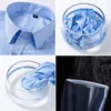 Anti-Wrinkle Men Shirts Short Sleeves Dress Shirts For Men Slim Fit Camisa Social Business Blouse Pocket White Shirt 6XL 7XL 6