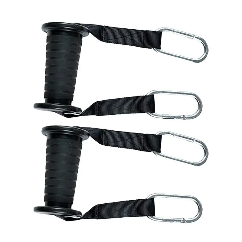 Cable attachments for gym gym tapered rope grip handle tapered and knurled grip design cable machine accessories