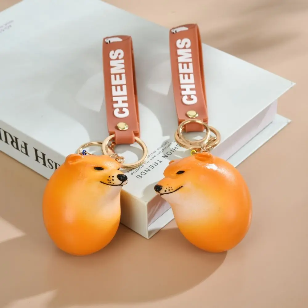 Dog Egg Shiba Lnu Dog Egg Portachiavi Fashion Small Animal Shiba Inu Dog Egg Model Funny Creative Dog Egg Pendant Couple