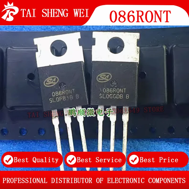 Electronic Components 10PCS SVG086RONT 086RONT 086R0NT 80V 120A TO-220 TO220 transistor