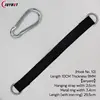 150KG Bearing Load Hanging Belt T-bar Strap Dumbbell Barbell Rope Handles Strap Tree Swing Strap Hook Ring Connecting Belt 6