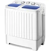 【Costway】- Twin Tub Washer and Dryer Combo, 20Lbs Capacity (12Lbs Washing and 8Lbs Spinning) Washing Machine, Compact Portable 1