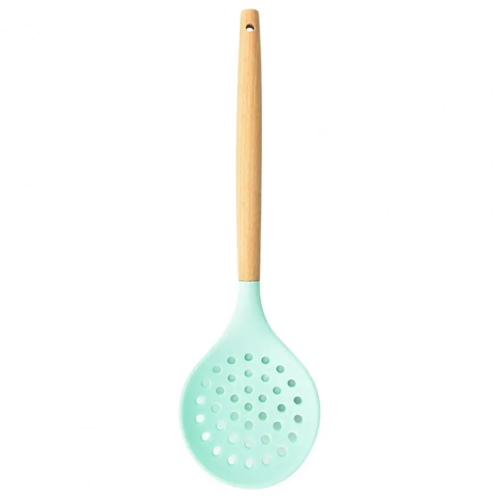 Silicone Coated Skimmer & Strainer Spoon for Non Sticking Cooking - 2056 -  BULKMART - BULKMART - Online Shop for House Hold Items