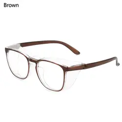 Universal Dust - Proof and Anti - Fog Safety Glasses with UV and Blue Light Protection (Brown)
