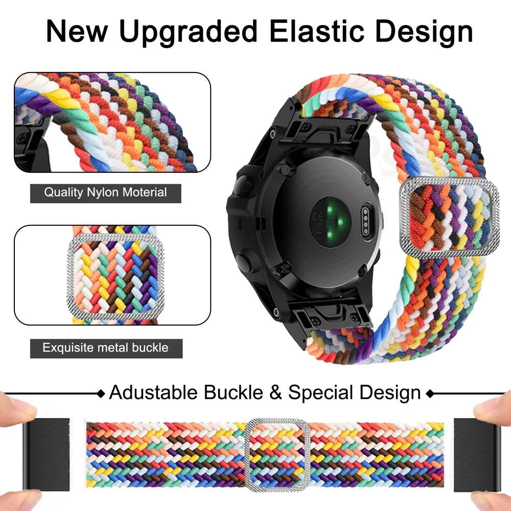 22 26mm  Ϸ Ʈ ð  Garmin Fenix 7 7X 6X 6 Pro 5X 5 Plus  Coros VERTIX /VERTIX 2   Ʈ
