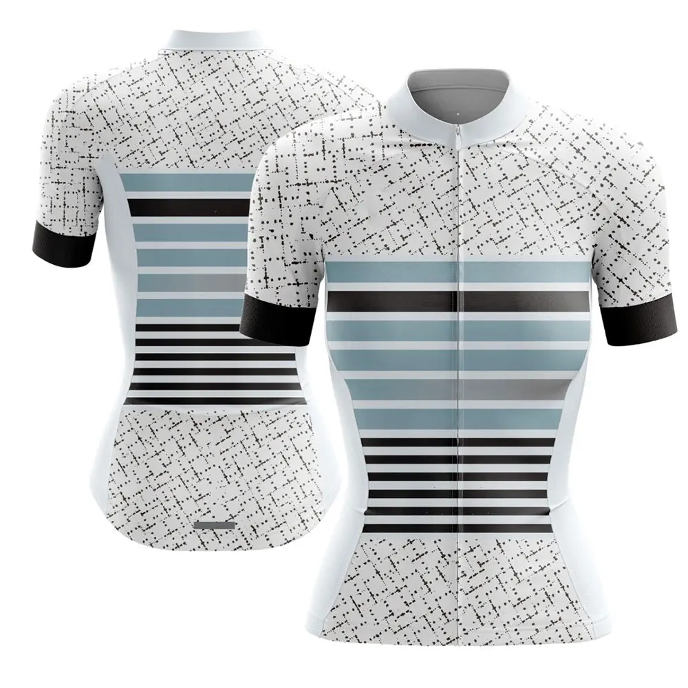 여성 팀 저지 여성 여름 반팔 사이클링 유니폼 MTB 자전거 의류 Ropa Ciclismo Maillot Quick Dry Bike Tops
