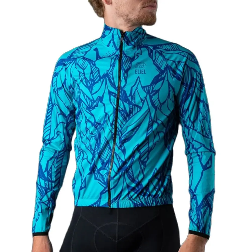 ELIEL Cycling Windbreak Men's Long Sleeve Windproof/Waterproof Jackets Capa De Chuva Motoqueiro Cortavientos Ciclismo Hombre