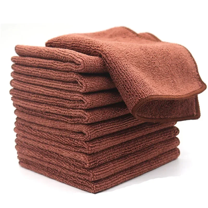 5Pcs Kitchen Cleaning Towels Absorbent Rag Special Use for Milk Tea Shop Coffee Machine Household Daily Cleaning Cloth 2
