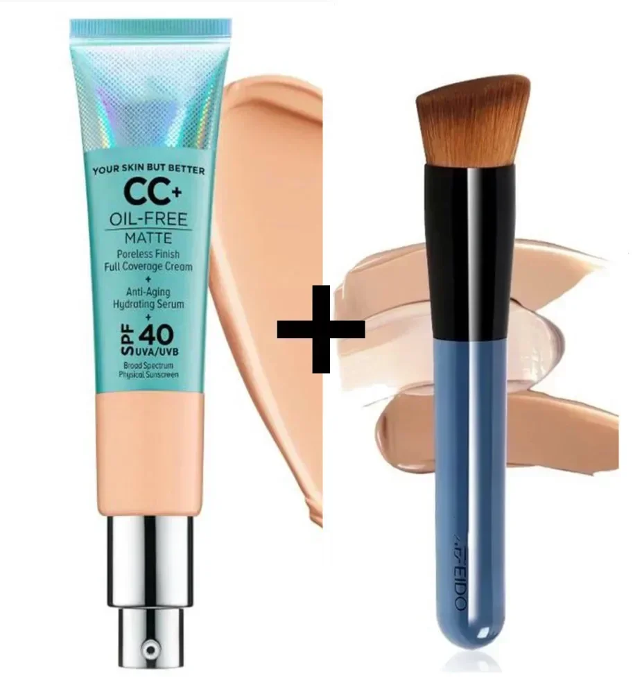 make up brush kit foundation Your skin but better CC illumination color correcting full coverage cream 32ml cc cream BUIK makeup brush set makeup brush makeup tool set makeup tool makeup cc cream