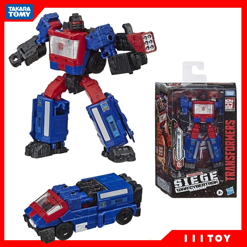 In Magazzino Transformers Toy Generations War For Cybertron Siege Wfc-S49 Crosshairs Robot Toys Action Figures Che Raccolgono Hobby