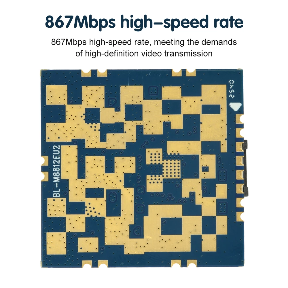Module WiFi 5G 867Mbps RTL8812EU pour Drone Caméra IP Longue Portée