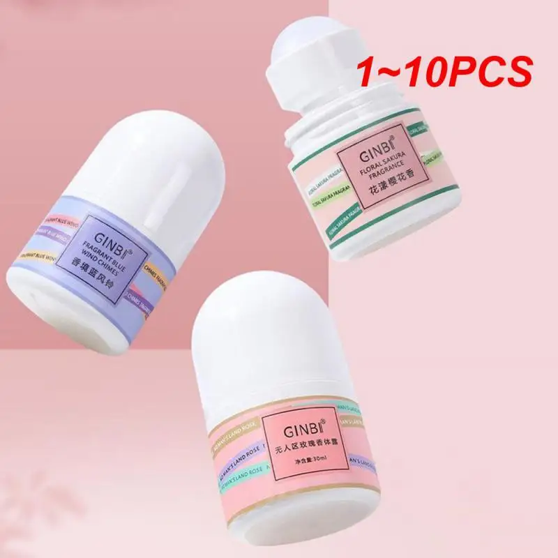 

1~10PCS Lasting 30ml Effective Convenient Soft And Skin Friendly Sweat Control Antibacterial Roll-on Antibacterial Formula