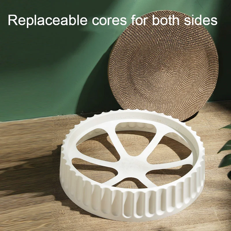 Round Cat Scratcher Pad Cardboard Cats Scratching Board cat scratching mat cat scratch mat cat scratch board