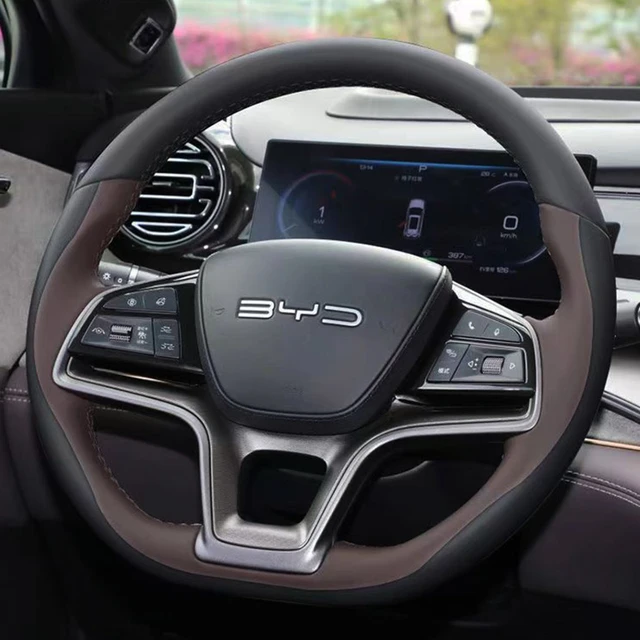 Car Steering Wheel Panel for BYD ATTO 3 YUAN PLUS Decoration Cover Trim  Moulding Sticker Auto Interior – the best products in the Joom Geek online  store