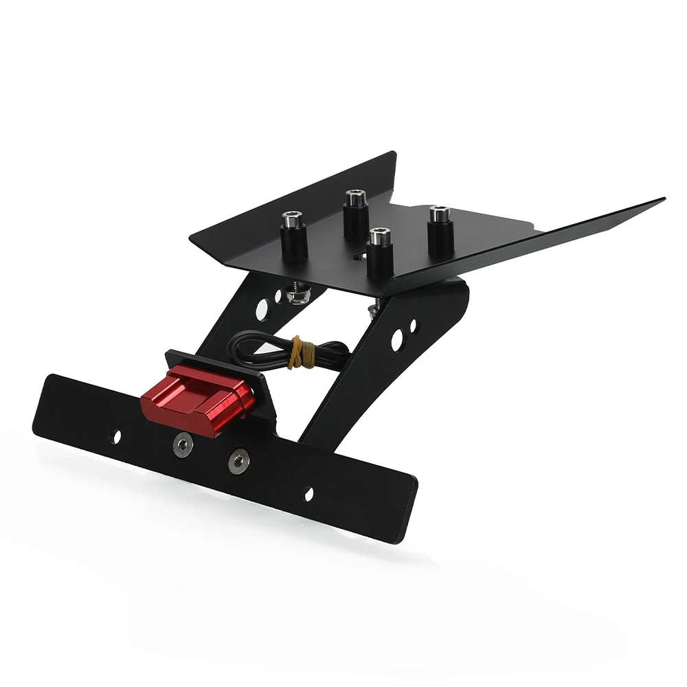 RC390 Duke 125 250 390 오토바이 리어 테일 깔끔한 펜더 제거기 키트 DUKE125 DUKE250 DUKE390 라이센스 플레이트 홀더