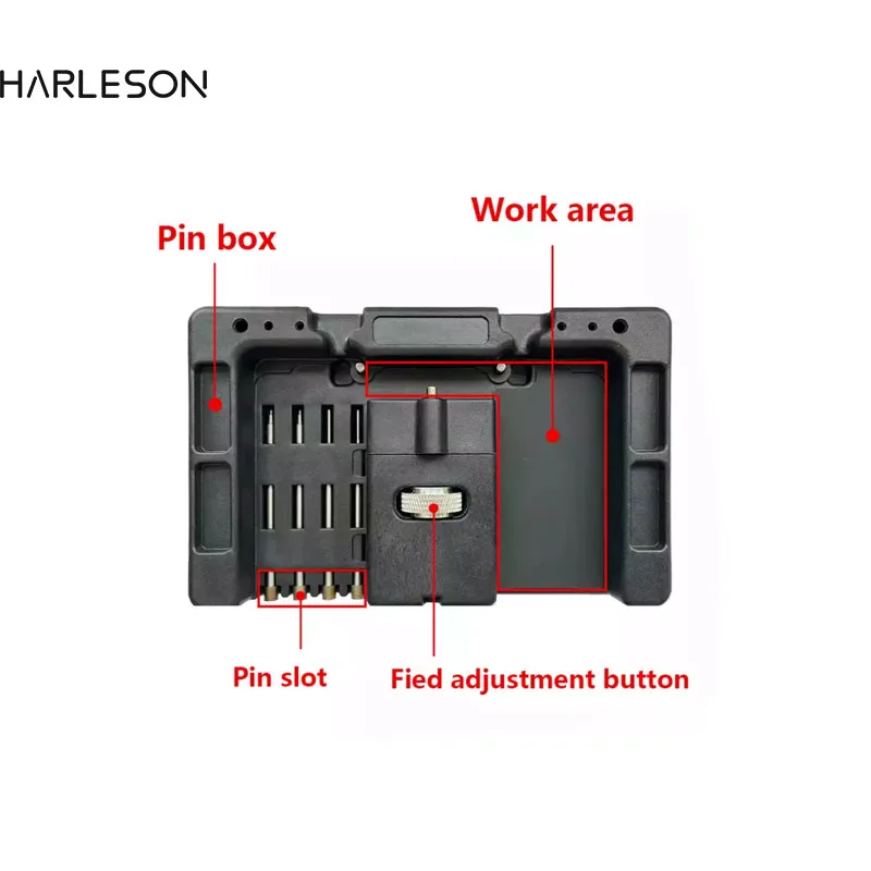 Original HUK Key Fixing Tool Flip Key Vice of Flip Key Pin Remover for Locksmith Tool with Four Pins