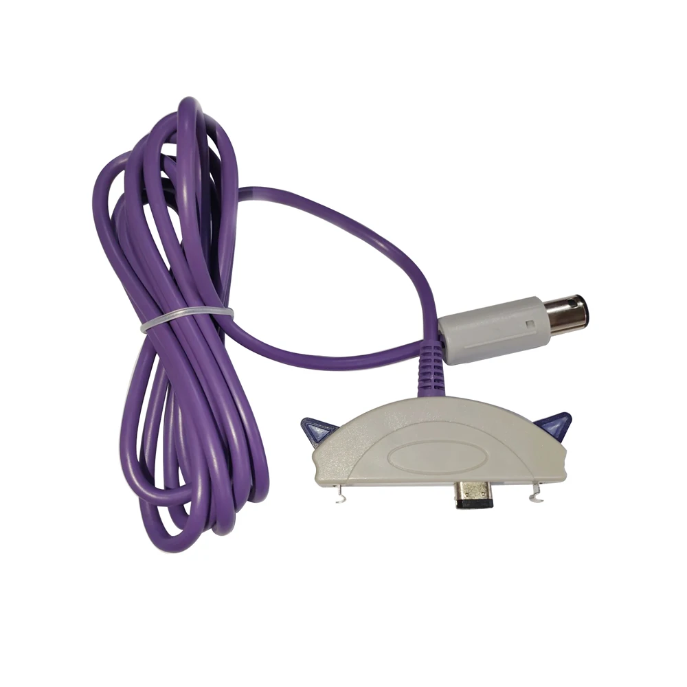 

10 pcs 1.8m Game Link Cable Adapter Connect Cord for NGC to for GBA for GBA-SP Exchange Data Cable for GC to GBA/GBA SP