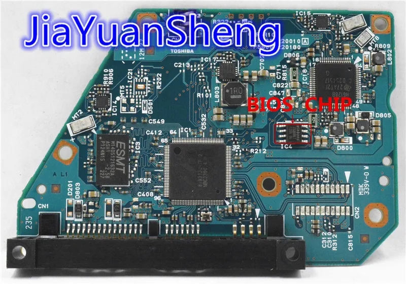 Placa de Circuito Mg03aca200 Hdd Placa Lógica do Pwb do Disco Rígido de Toshiba Número da Placa: G003220a