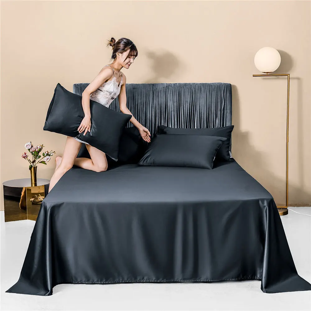 Svetanya Nordic Dark Green 100% Egyptian Cotton Bedlinens Ru Europe Queen King Family Size Set Fitted Sheet Duvet Cover Bedding