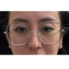 VICKY Fashion Women Cat Eye Myopia Prescription Glasses Hyperopia Reading Anti Blue Light Metal Optical Eyeglasses Frame PFD3076 2
