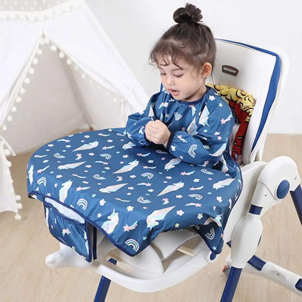 Supplies Anti-dirty with Table Cloth Cover Animal Pattern Waterproof Baby Stuff Baby Eating Artifact Baby Coverall Baby Bib