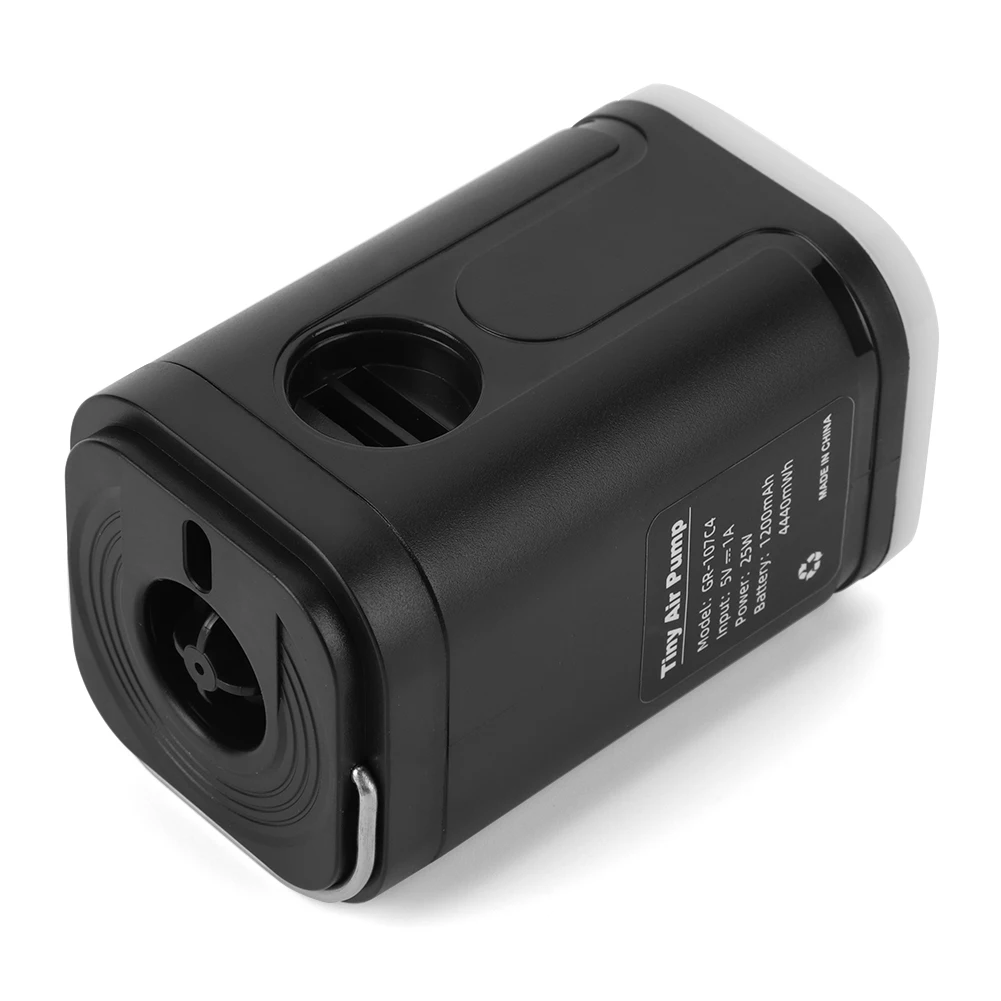 Inflator Deflator Pump Camping Light 1200mAh Mini Inflate Deflate Pump 3 Lighting Modes for Air Beds Boat Swimming Ring