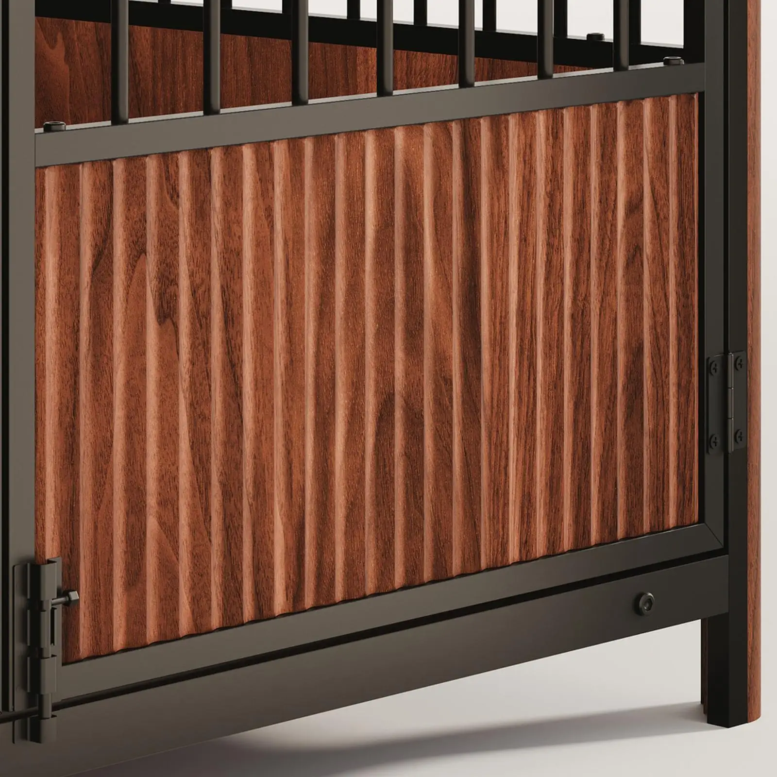 Pens Hutches Walnut Furniture Dog Cage Large Medium Pet House Decorative Indoor Crate Table for Bedroom