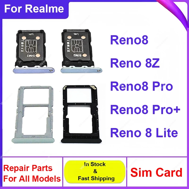 SIM Card Slot and Micro SD Card Reader Holder Socket Repair Parts