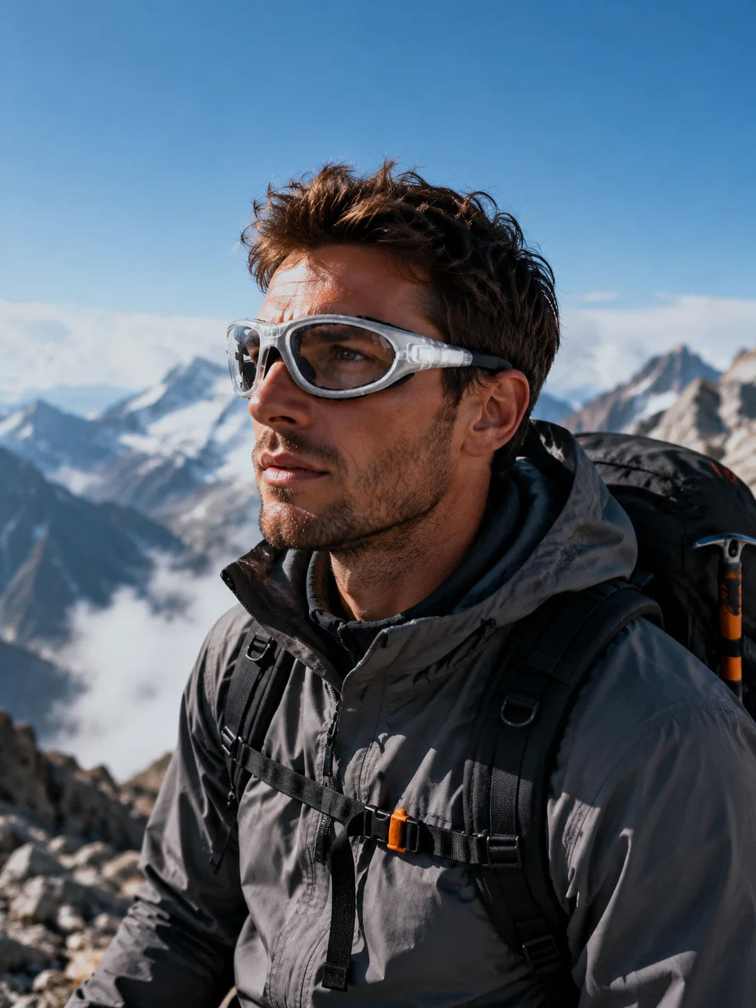 Enhanced Foam-Sealed Windproof and Dustproof Safety Goggles for Outdoor Activities, Unisex Design with Dry Eye Relief