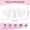 30pcs Professional Clear Forehead Shield Wear-resistant Face Goggles Lightweight Protective Guard Transparent Facial Visors 5